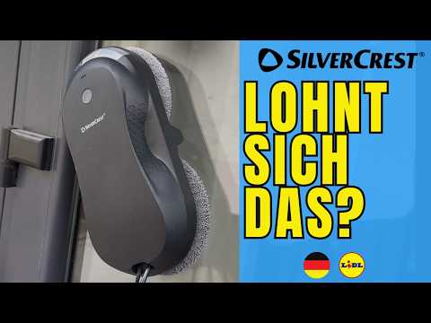 FENSTERPUTZROBOTER SilverCrest SFSR 72 A1 DEUTSCHLAND DEUTSCH  SWITZERLAND  AUSTRIA LIDL