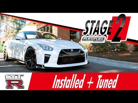Over Our Shoulder: 2021 Nissan GT-R Stage-2 Flex Fuel Package Installed & Tuned