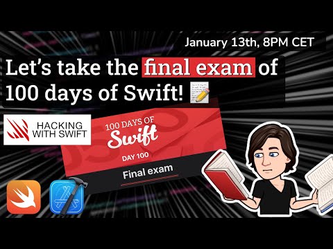 Let’s take the final exam of 100 days of Swift! 📝 thumbnail