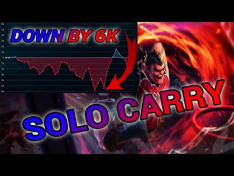 SOLO CARRYING THE FEEDING TEAM