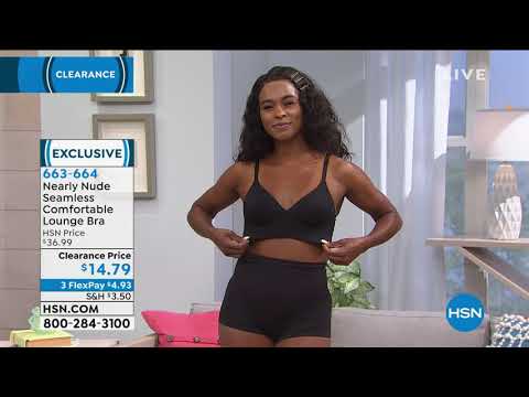 Nearly Nude Seamless Comfortable Lounge Bra