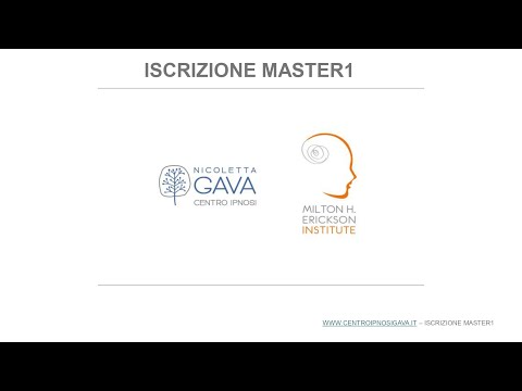 Tutorial Iscrizione Master1