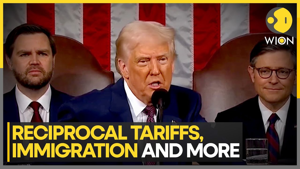 Trump's Joint Congress Address: Trump Delivers Longest Ever Speech In Congress | USA News