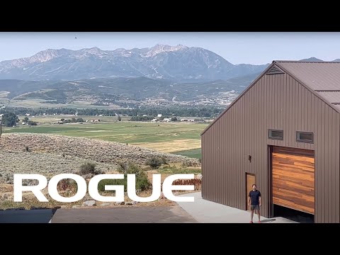 Rogue Equipped Garage Gym Tour - Nate in Wasatch Mountains, Utah