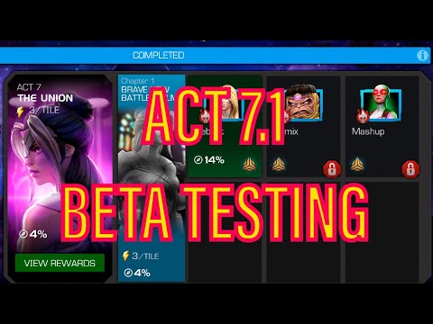 Act 7 Beta Testing | Marvel Contest Of Champions
