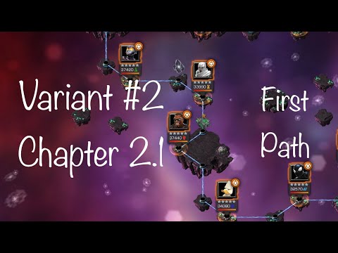 Variant #2 Ch. 2.1 - vs Symbiote Spider-Man, Howard the Duck, Blade, Magneto, Wasp, Ironman | MCOC