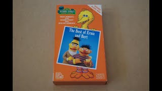 FULL VHS: Sesame Street: The Best of Ernie and Bert (1988 VHS) [Random House Home Video]