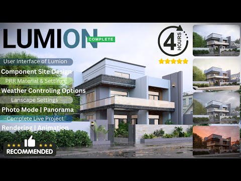 Lumion in One Video | From Zero to Hero in Architectural Rendering