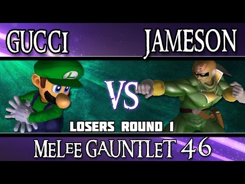 Melee Gauntlet 46 - Gucci (Luigi) vs Jameson (C. Falcon)