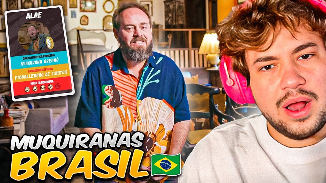 MUQUIRANAS BRASIL - ELE MORA NO TRABALHO PRA ECONOMIZAR! (EP03)