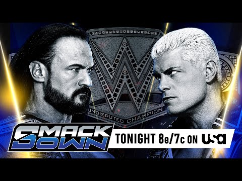 Drew McIntyre vs. Cody Rhodes | Undisputed WWE Title Match: SmackDown Hype Package