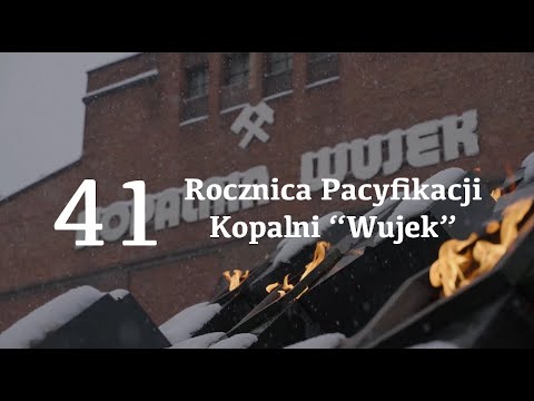 41 rocznica pacyfikacji kopalni "Wujek" [Śląskie Centrum Wolności i Solidarności]