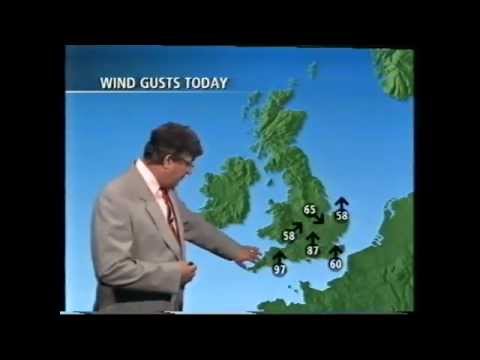BBC Weather 13th January 1993 with Bill Giles
