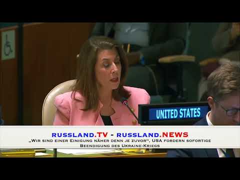 „Wir sind einer Einigung näher denn je zuvor“, USA fordern sofortige Beendigung des Ukraine Kriegs