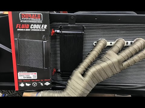 Transmission Cooler and Exhaust Wrap | 1970 LS Swap Chevy C10