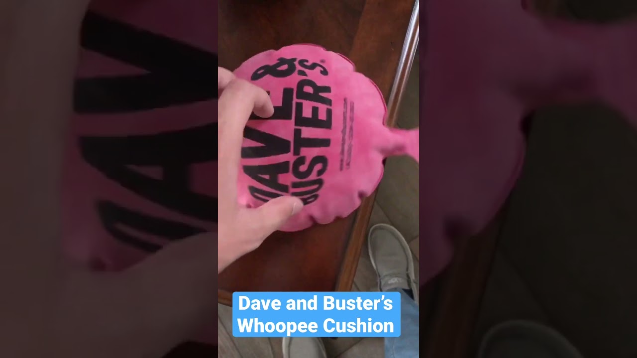 Dave and Buster’s Whoopi’s Cushion #daveandbusters #funny #funnyvideo #fart #fartingprank #loud