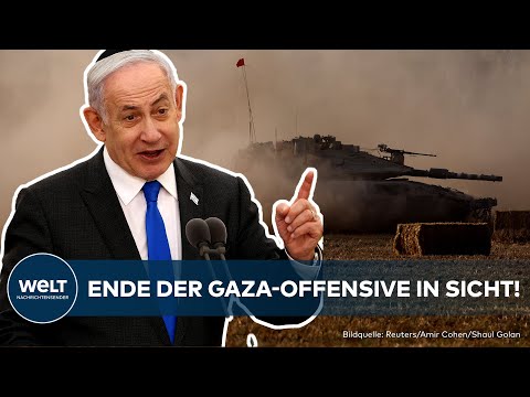 ISRAEL: Zerschlagung der Hamas! Netanjahu verkündet baldiges Ende der Gaza-Offensive