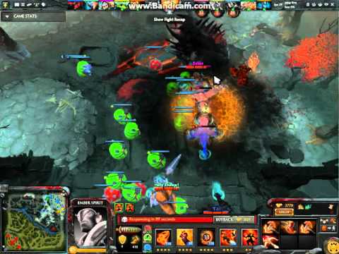 Dota 2 The Ngeselin - Ember Spirit 3 Divine Rapier Die & Techies Rampage 3 Divine Rapier Fall