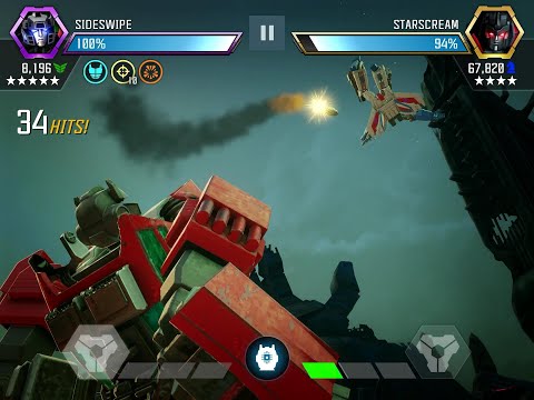 ROK- Sideswipe vs Starscream - Transformers Forged To Fight