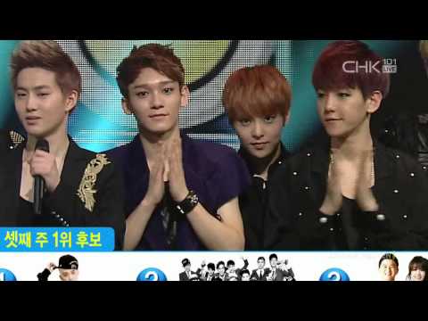 [HD-LIVE] 130616 EXO No.1 @ SBS Inkigayo