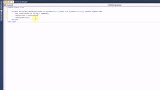 Download the video "Vb.NET: Passing Parameters from one application to another (Visual Basic 2008/2010)"