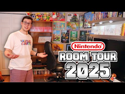 My Nintendo/Gaming ROOM TOUR: 2025 Edition! | TheNathan709