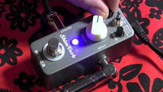 Video thumbnail for Mooer SHIM VERB reverb guitar effects pedal demo by gearmanndude