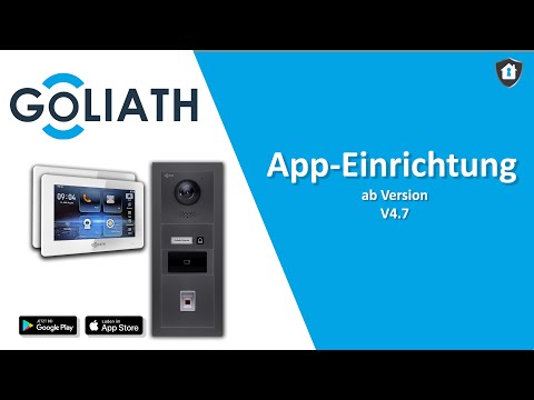 App Einrichtung | Goliath Hybrid Video Türsprechanlage