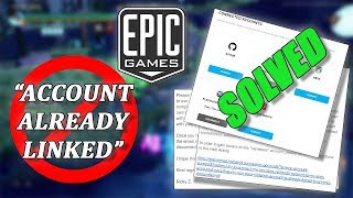 How To Fix "Account Already Linked" SOLVED - Epic Games, Dauntless, Fortnite