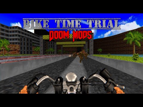 CARRERAS CONTRARELOJ EN MOTO PERO ES DOOM | Bike Time Trial doom wad