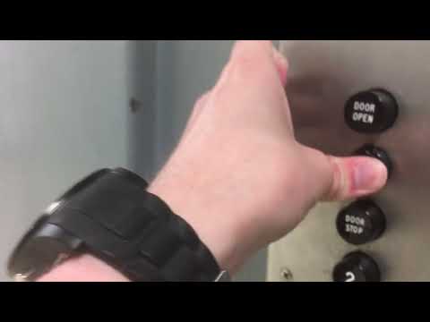 Vintage Haughton Hydraulic Freight Elevator - The Bon-Ton - Eastern Hills Mall - Clarence, NY