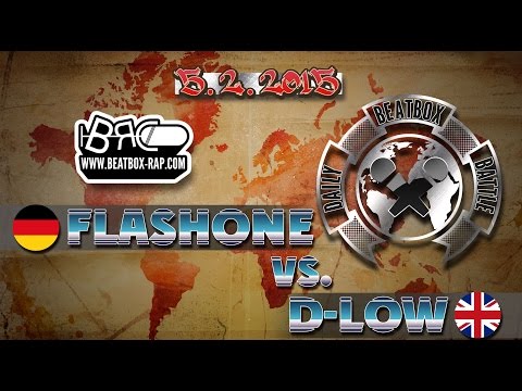 FlashOne VS D-Low  |  Daily Beatbox Battle ( 2015-02-05 )