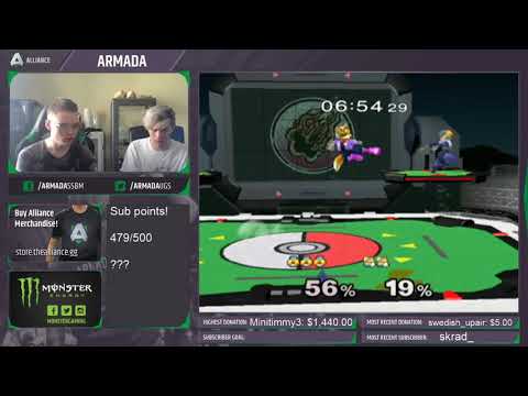Armada Bootcamp Friendlies - Leffen (Sheik) vs Pipsqueak (Fox)