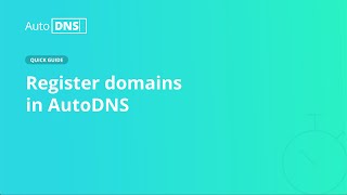 AutoDNS YouTube Video