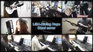【Mahouka KouKou no Rettousei OP】 LiSA "Rising Hope" TV size Band Cover