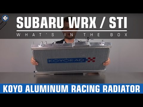 Koyo Aluminum Racing Radiator - What's In The Box? (Subaru WRX/STI 03-07)