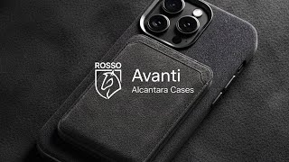 Rosso Avanti Samsung S25 / S24 Hoesje Alcantara MagSafe Back Cover Groen video