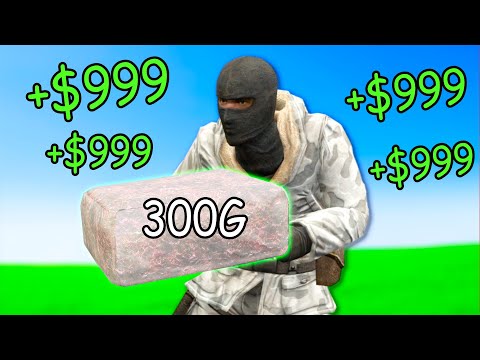 Making Thousands of Dollars in a HIDDEN Base on Gmod DarkRP EP1