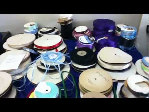 94 Rolls VINTAGE Satin Ribbon Trims Fabric #47 WOW