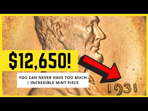 $12,650! Incredible Mint Piece | You Can Never Have Too Much | Lincoln Rare Penny