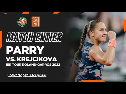 Diane Parry vs. Barbora Krejcikova - 1er tour | Roland-Garros 2022