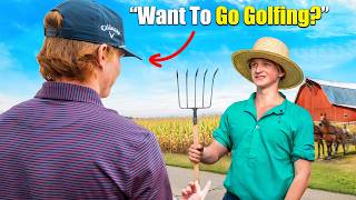 I Asked Viral Amish Boy To Golf With Me...