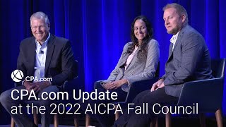 CPA.com Update at the 2022 AICPA Fall Council