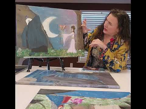 Video thumbnail: Persephone’s Flower — Painting Overview