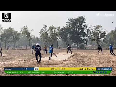 JigNect - The Gladiator vs Vikings | Summer Tournament 2026(League Matches) | Live - Gandhinagar  Ma