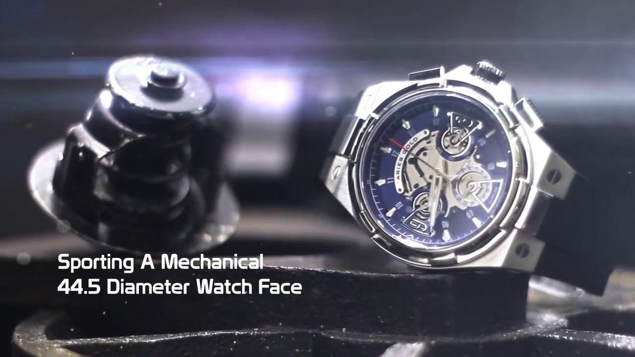 Aries Gold Lightning 7003 Quartz // G 7003 G BKG video thumbnail