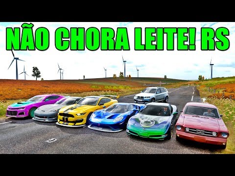 NÃO CHORA LEITE QUENTE RS - ARREMESSO DA MORTE - CHEVROLET VS FORD - FORZA HORIZON 4 - GAMEPLAY