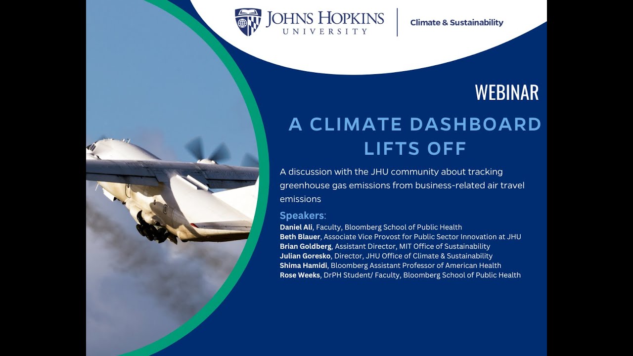 A Climate Dashboard Lifts Off