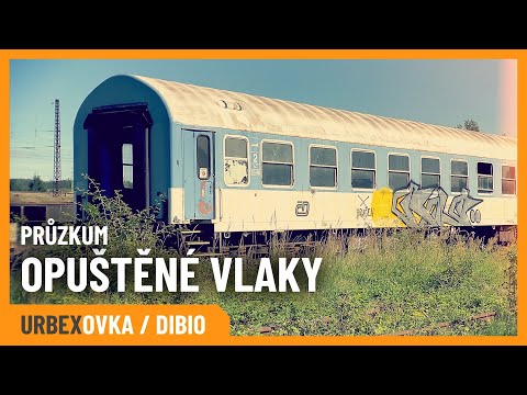 Průzkum OPUŠTĚNÝCH VLAKŮ 🚂 vyřazené vlaky #URBEXovka #DIBIO