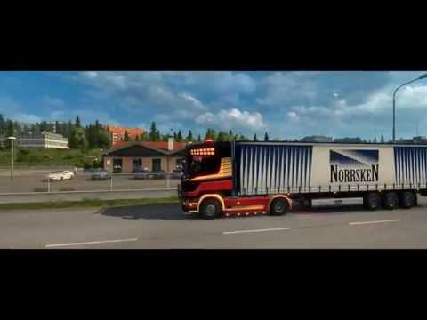 ETS#76  Transporting 22 tons of rice from Sundsvall in Sweden to Tampere in Finland 524 KM